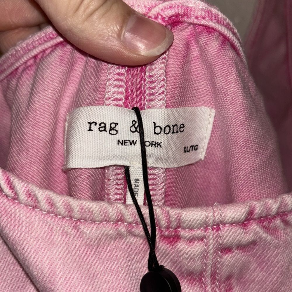 RAG & BONE Kimmie Shift Dress in Pink Acid NWT - Picture 6 of 9